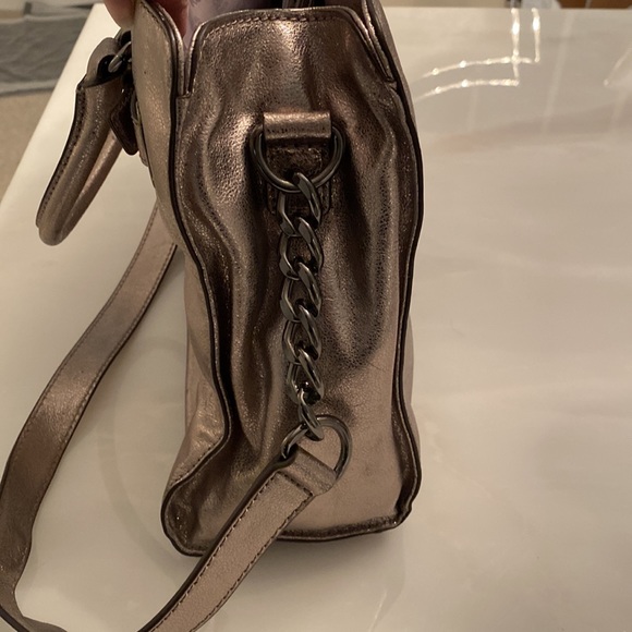 NWT Michael Kors Hamilton Rock & Roll Leather Satchel Tote - Picture 7 of 13